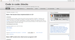 Desktop Screenshot of codeincodeblock.com